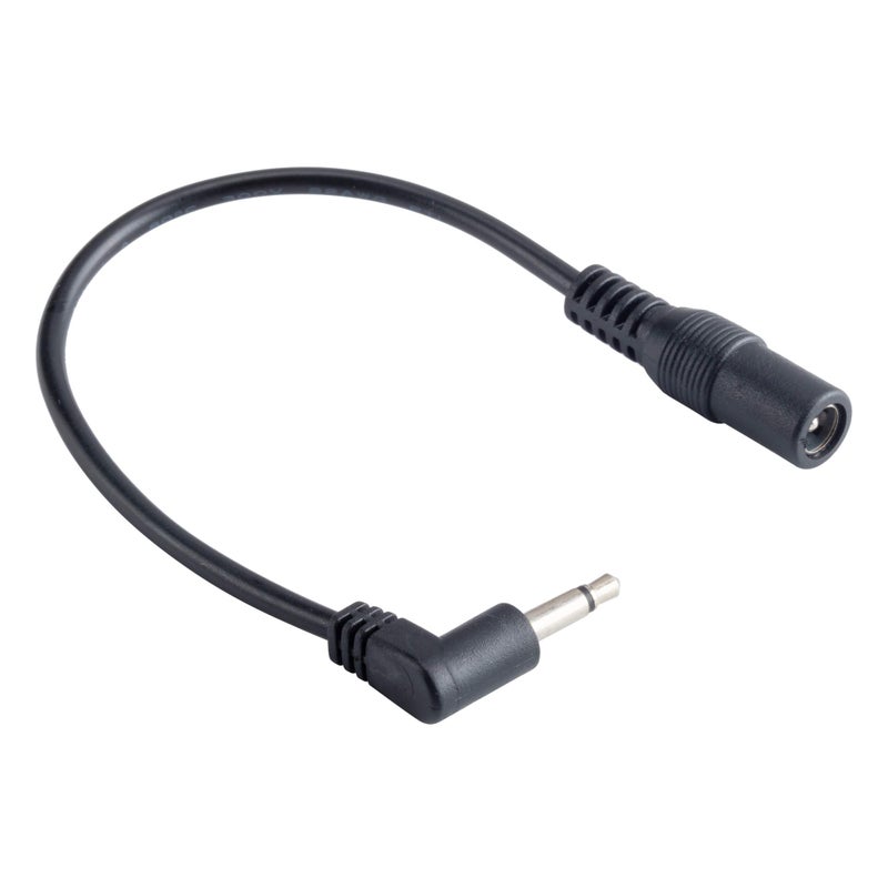 myfole كابل محول مزود الطاقة myfole 5.5mm (2.1mm) إلى 3.5mm (1/8") خط DC طرف موجب متوافق مع دواسات الجيتار Electro Harmonix EH DOD - Image 1